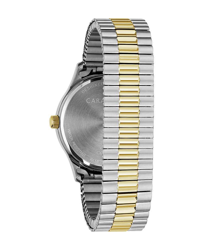 Caravelle Watch - Two Tone Expansion 45B147