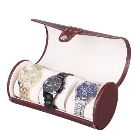 STRAPSCO - Travel Watch Roll - 3 Slot