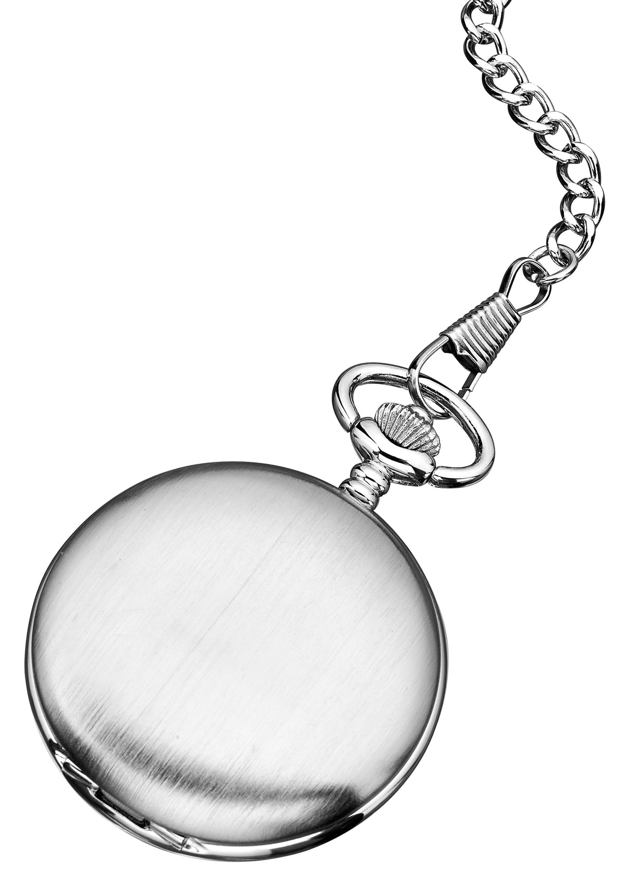 Alpine Quartz Pocket Watch - Silver
