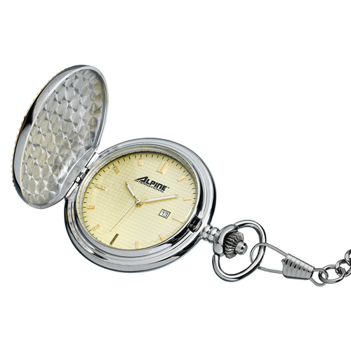 Alpine Quartz Pocket Watch - Two Tone