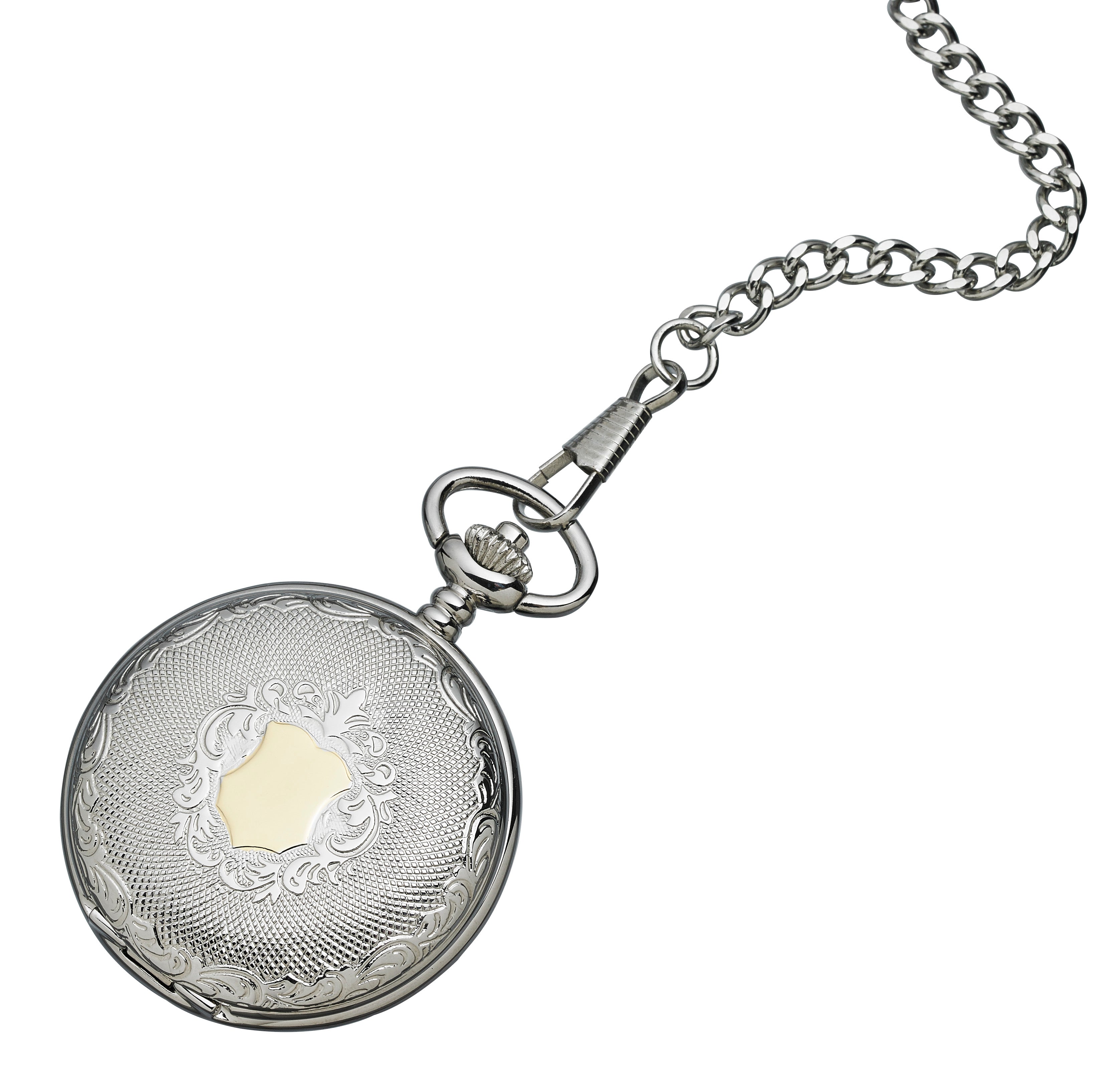 Alpine Quartz Pocket Watch - Two Tone