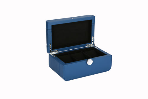 Benson Black Series - Leather 3 Watch Case