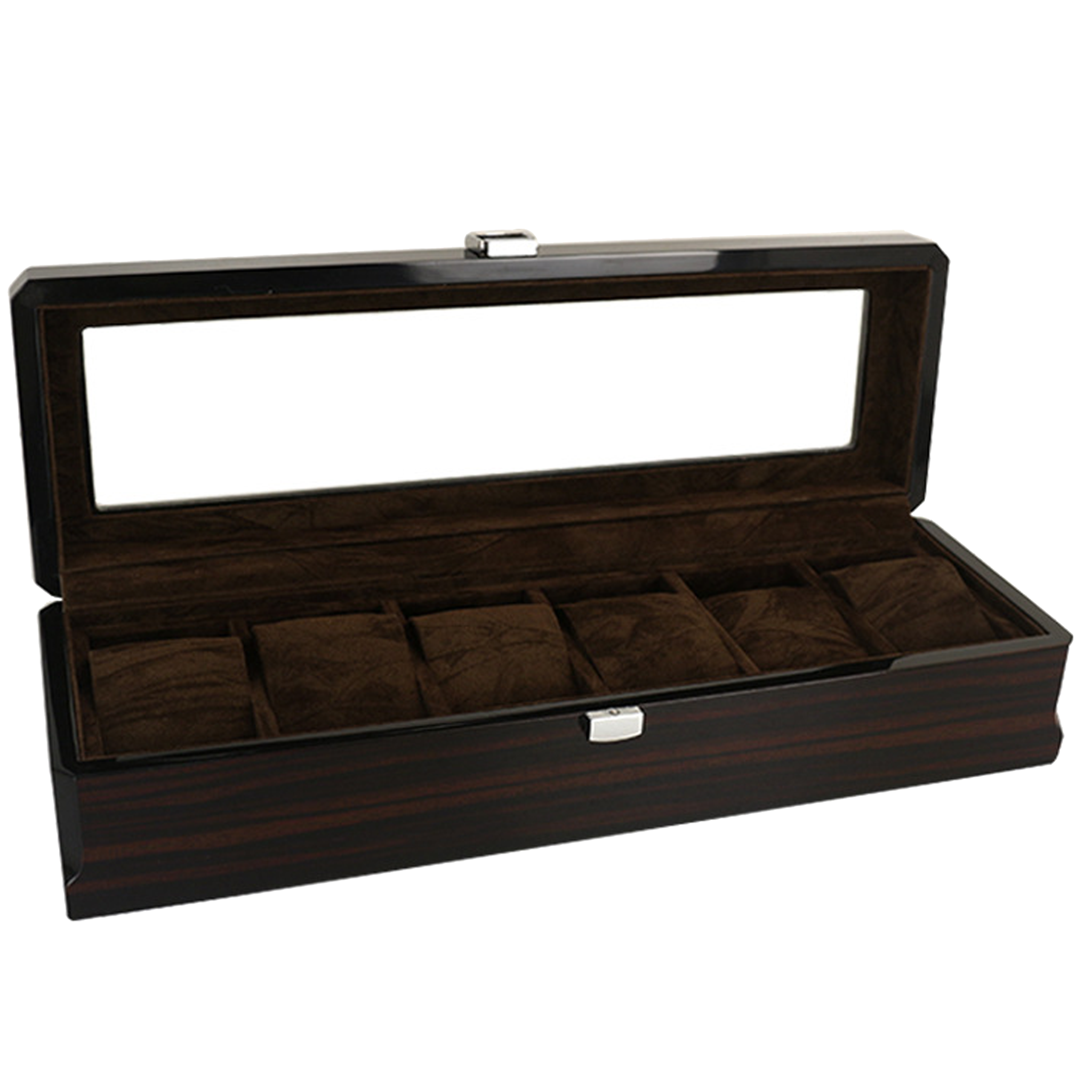STRAPSCO - Legacy High Gloss Watch Box for 6 Watches