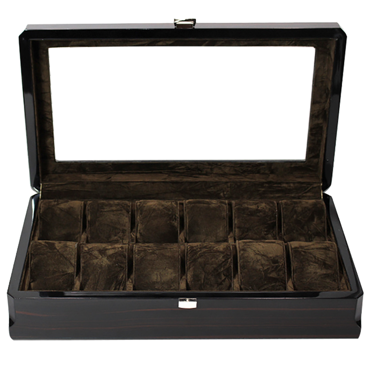 STRAPSCO - Legacy High Gloss Watch Box for 12 Watches