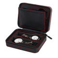 STRAPSCO - Carbon Fibre Watch Case for 4 Watches