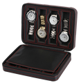STRAPSCO - Carbon Fibre Watch Case for 8 Watches