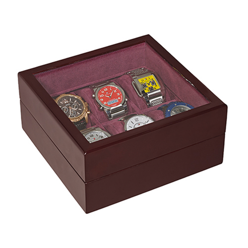 Alpine Wooden 6 Watch Box