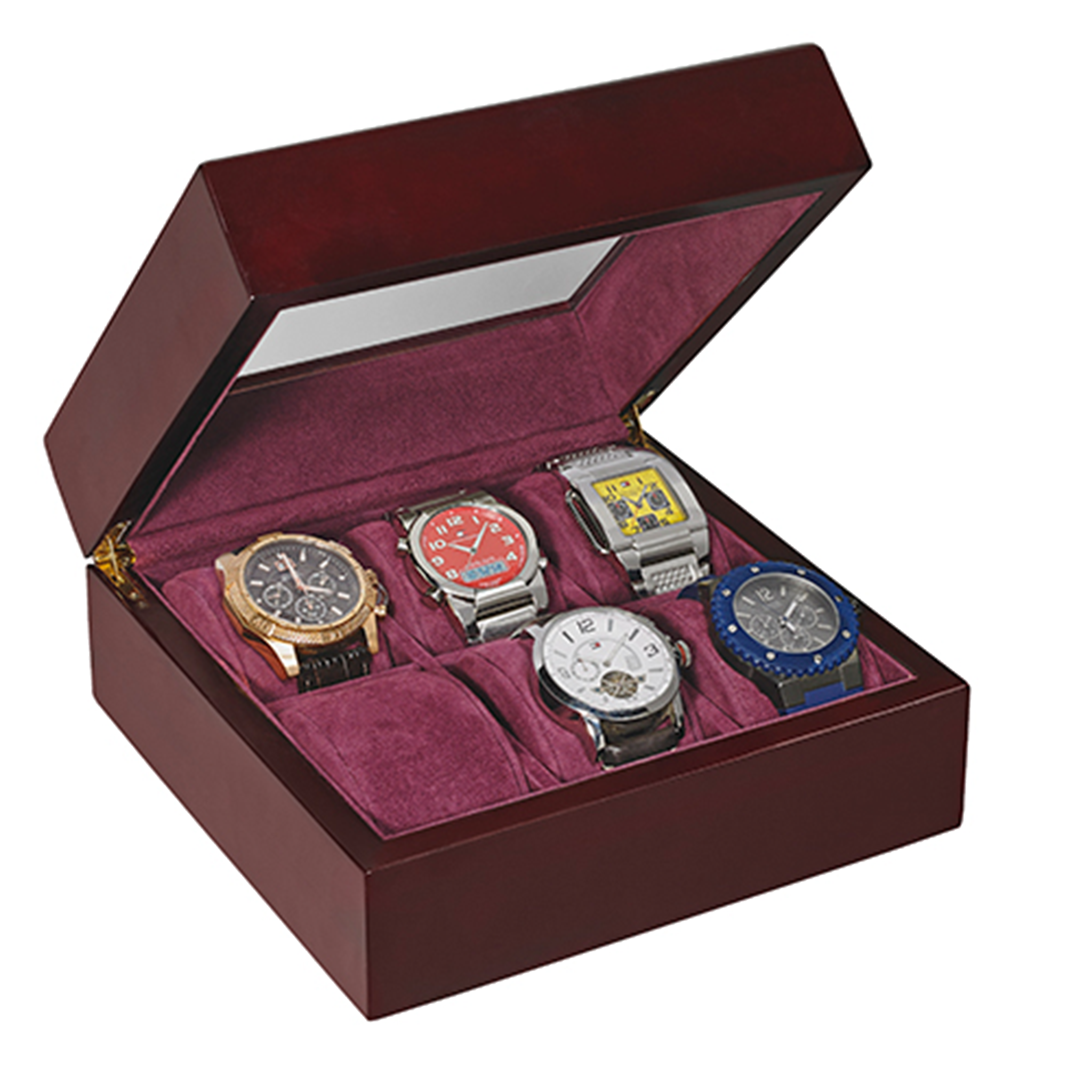 Alpine Wooden 6 Watch Box