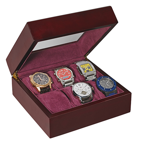 Alpine Wooden 6 Watch Box