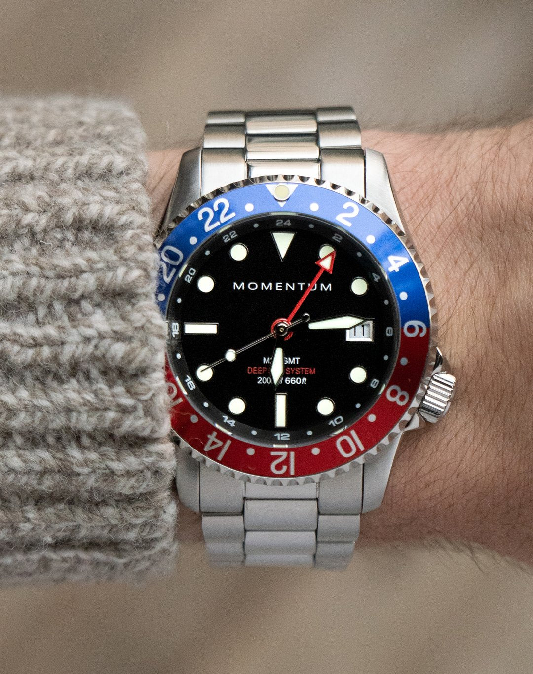 Momentum M20 GMT DSS - Pepsi Bezel