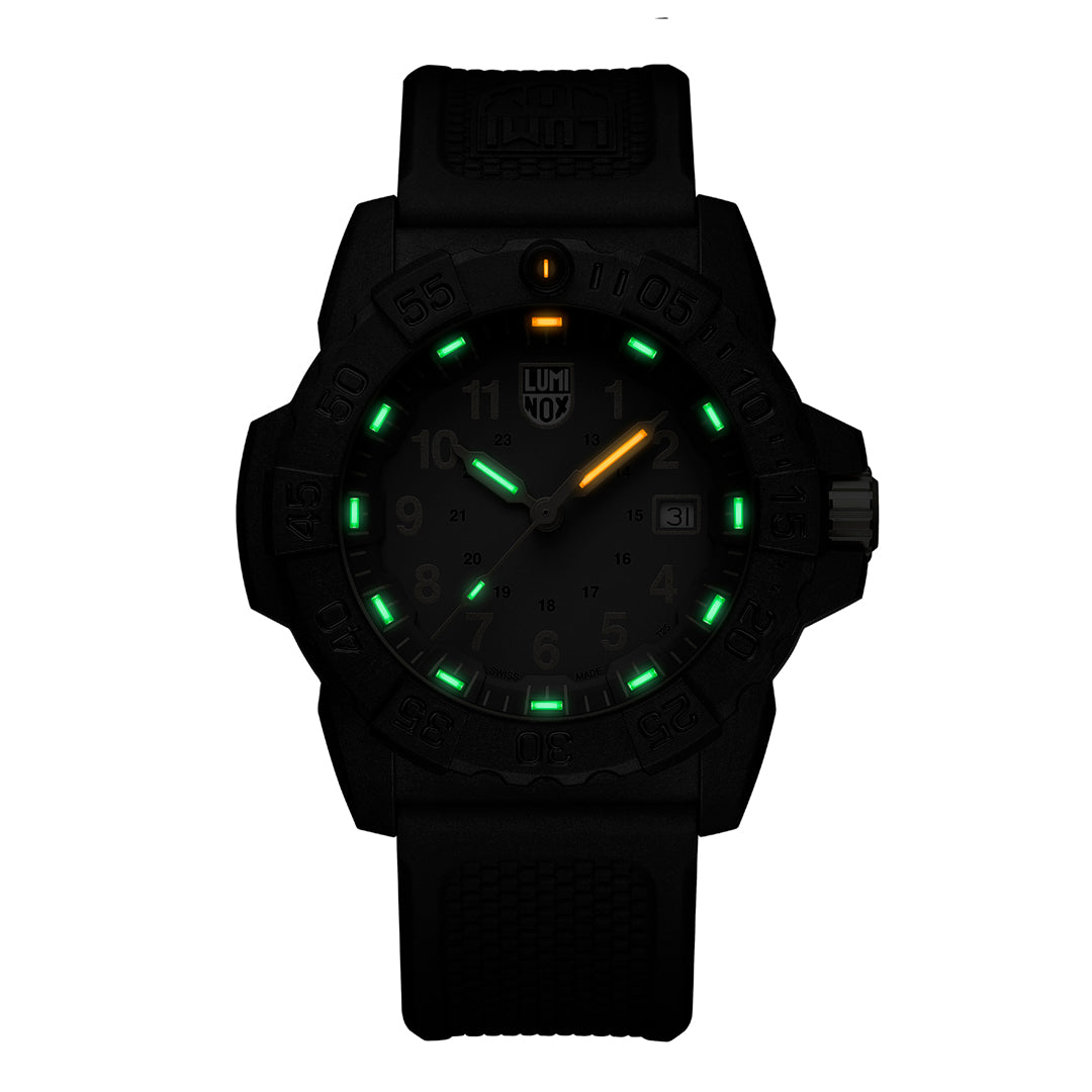 Luminox Navy Seal Watch - 3500 Series Black & Gold