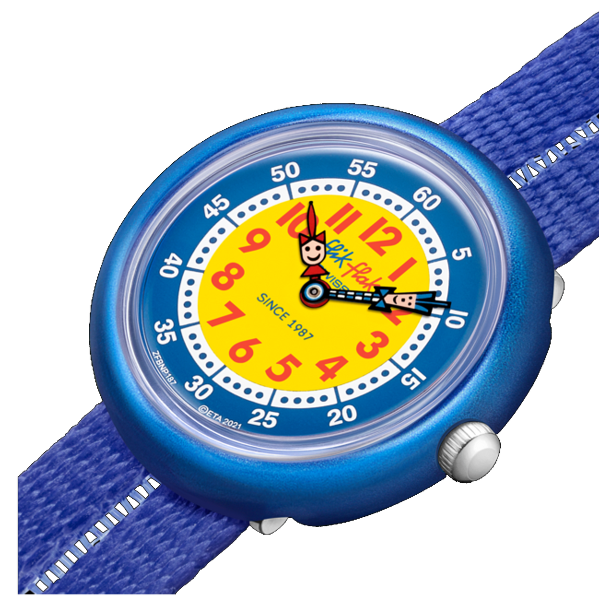 Swatch Flik Flak - Retro Blue