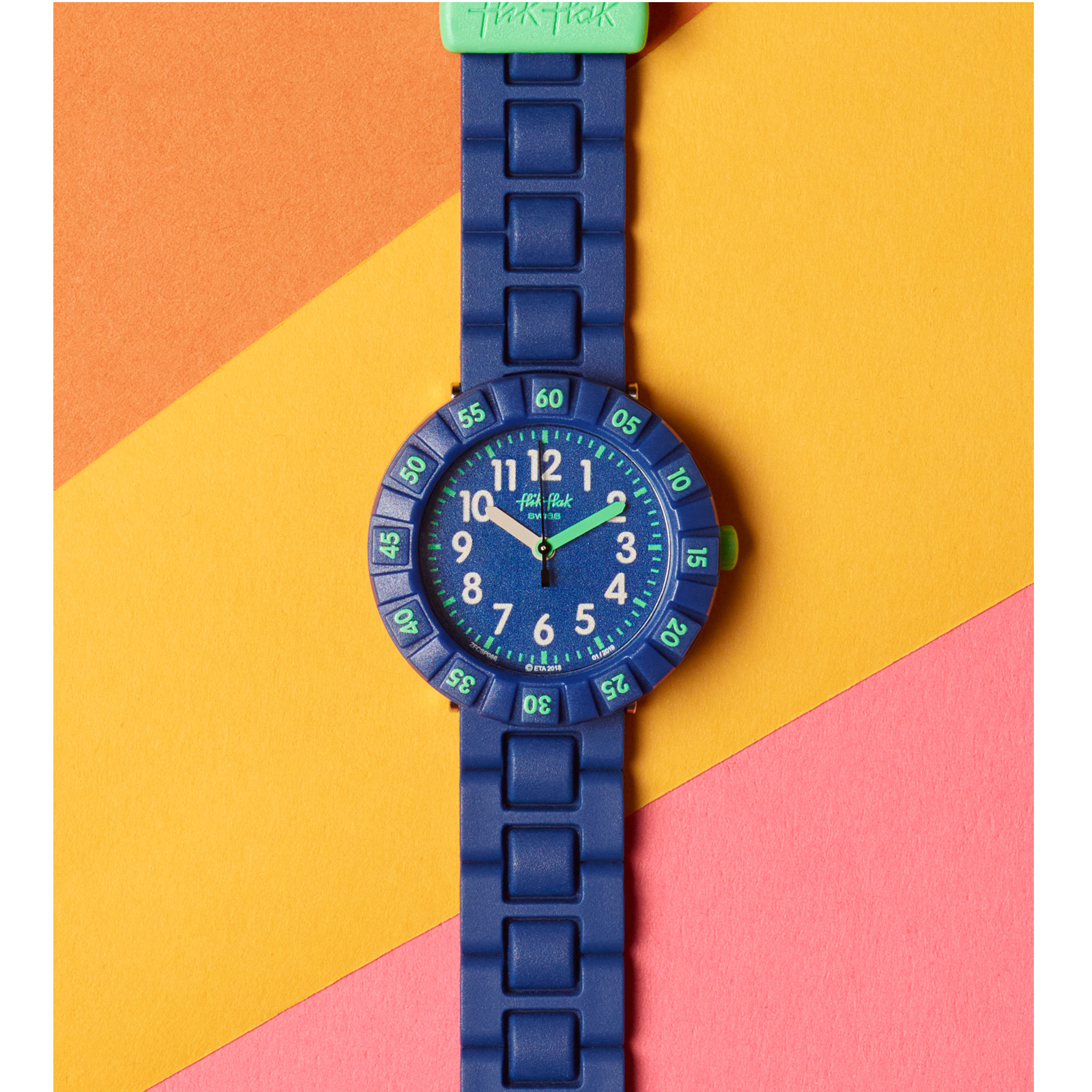 Swatch Flik Flak Solo Dark Blue ZFCSP086