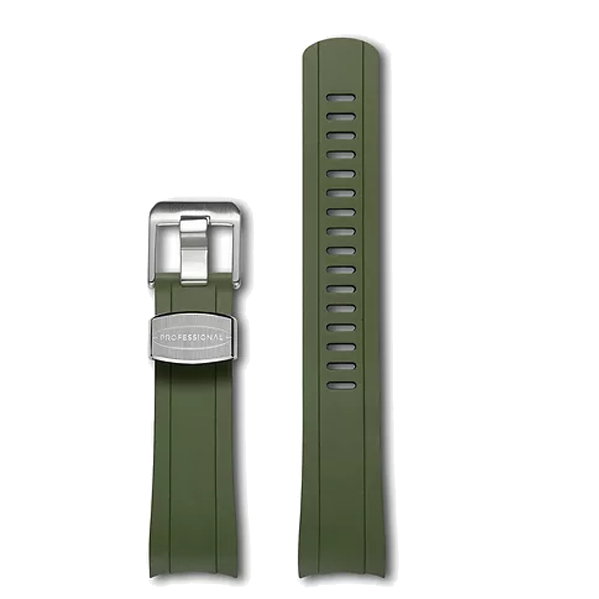 Crafter Blue - Fitted End Rubber Strap for Seiko SKX, New 5 Sport