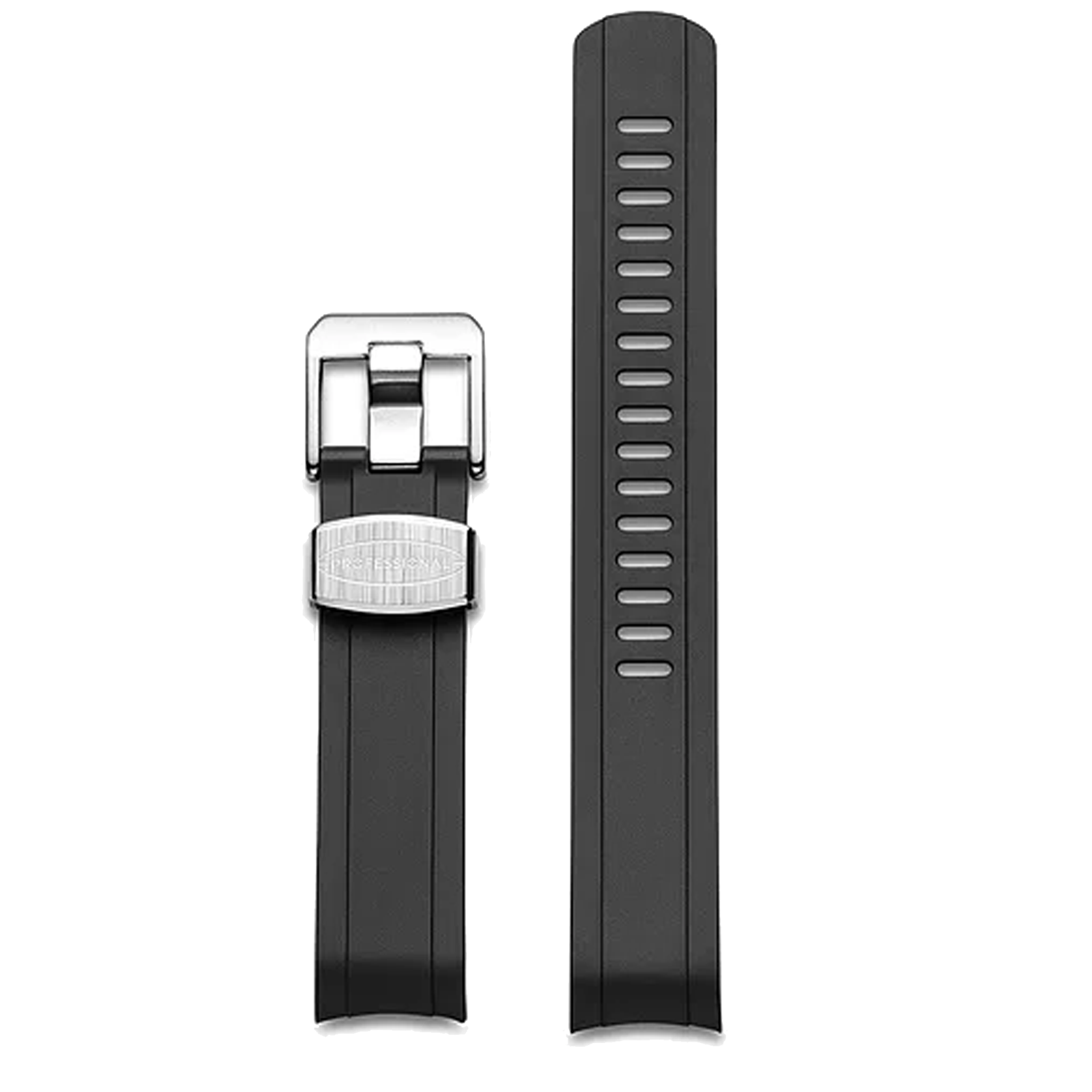 Crafter Blue Fitted End Rubber Strap for Seiko MM200 Mini Turtle