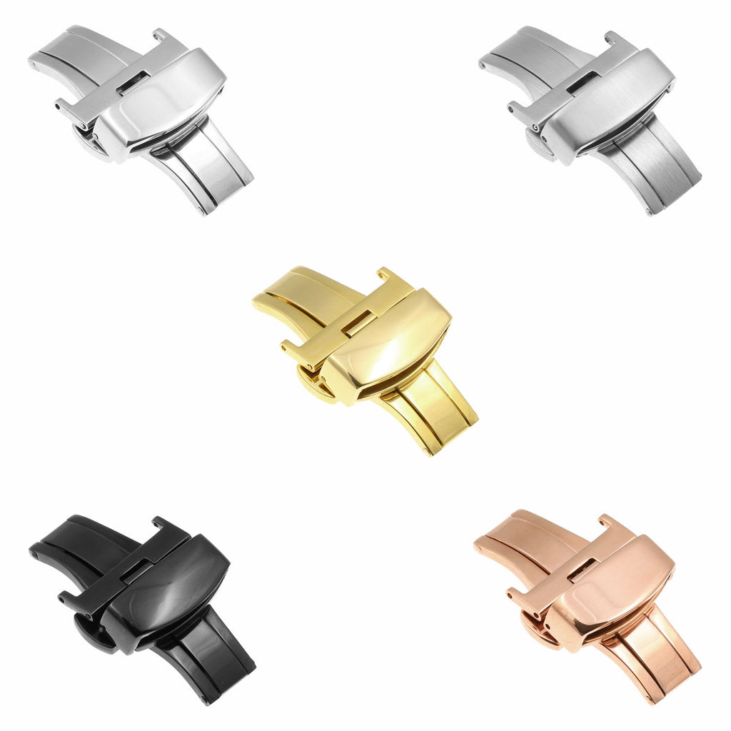 Strapsco - Butterfly Deployant Clasp