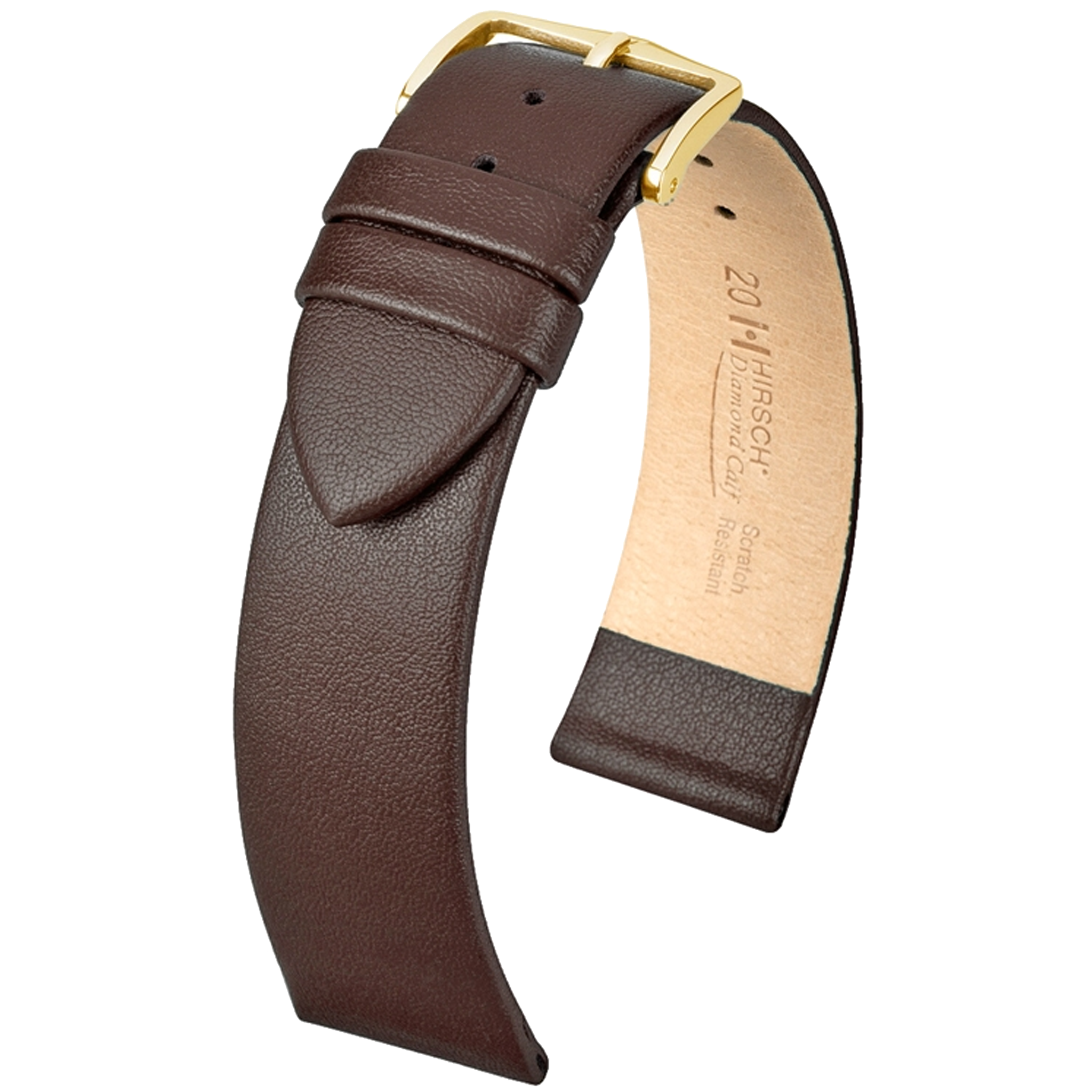 Hirsch DIAMOND CALF Leather Watch Strap