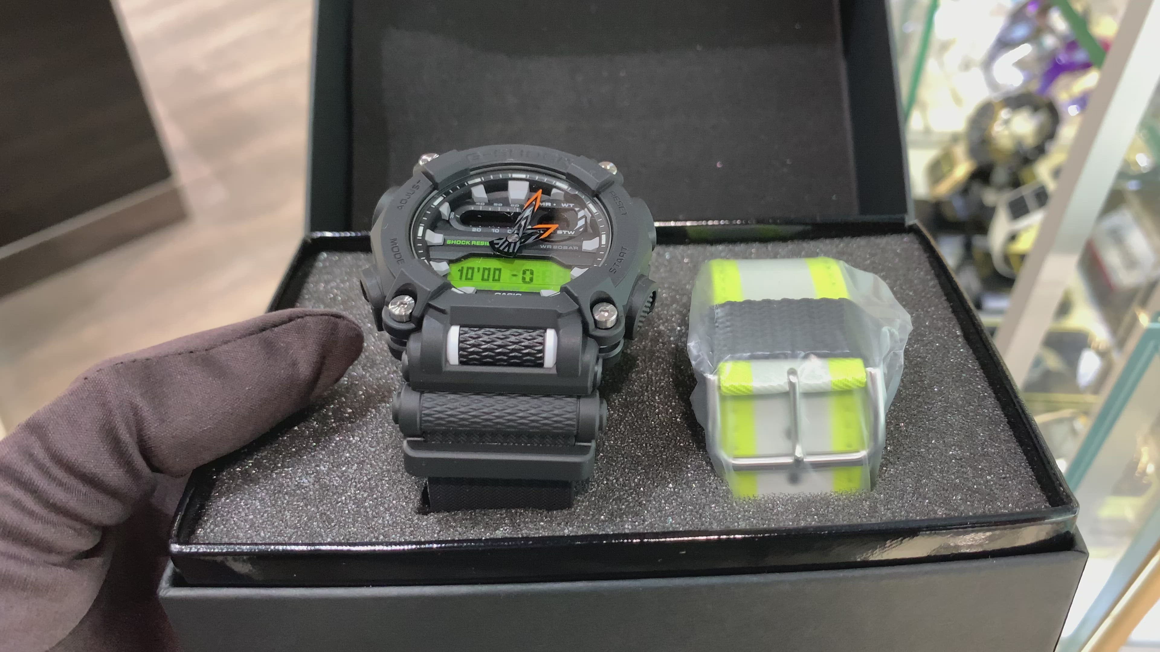 ਕੈਸੀਓ ਜੀ-ਸ਼ੌਕ - GA900 ਸੀਰੀਜ਼ - ਕਾਲਾ