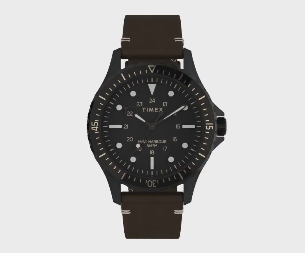 ਟਾਈਮੈਕਸ - NAVI XL 41MM - ਕਾਲਾ