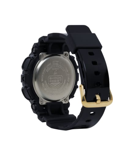 Casio G-Shock S - Série GMAS110 - Noir et or/argent