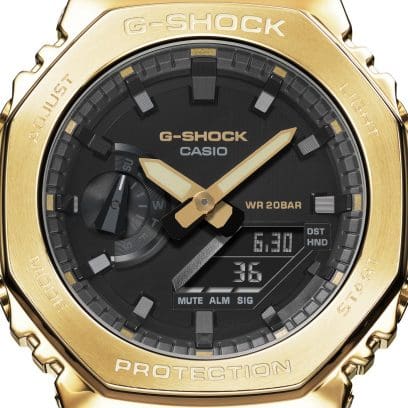 Casio G-Shock - GM2100 Series - Black &amp; Gold