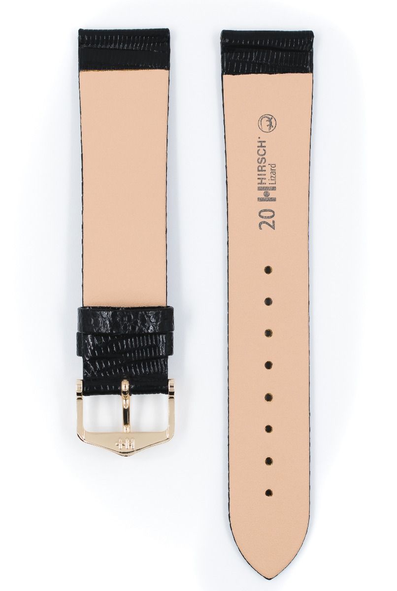 Hirsch LIZARD Leather Watch Strap