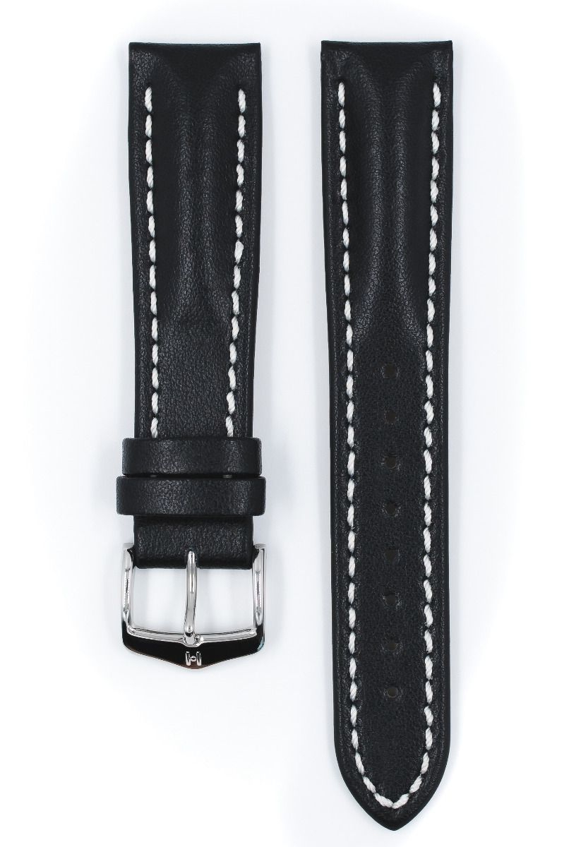 Hirsch HEAVY CALF Water-Resistant Calf Leather Watch Strap