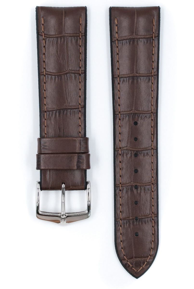 Hirsch PAUL Alligator Embossed Performance Watch Strap