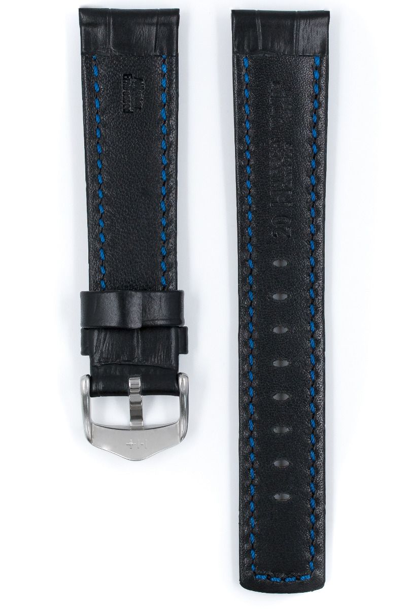 Hirsch GRAND DUKE Alligator Embossed Sport Watch Strap
