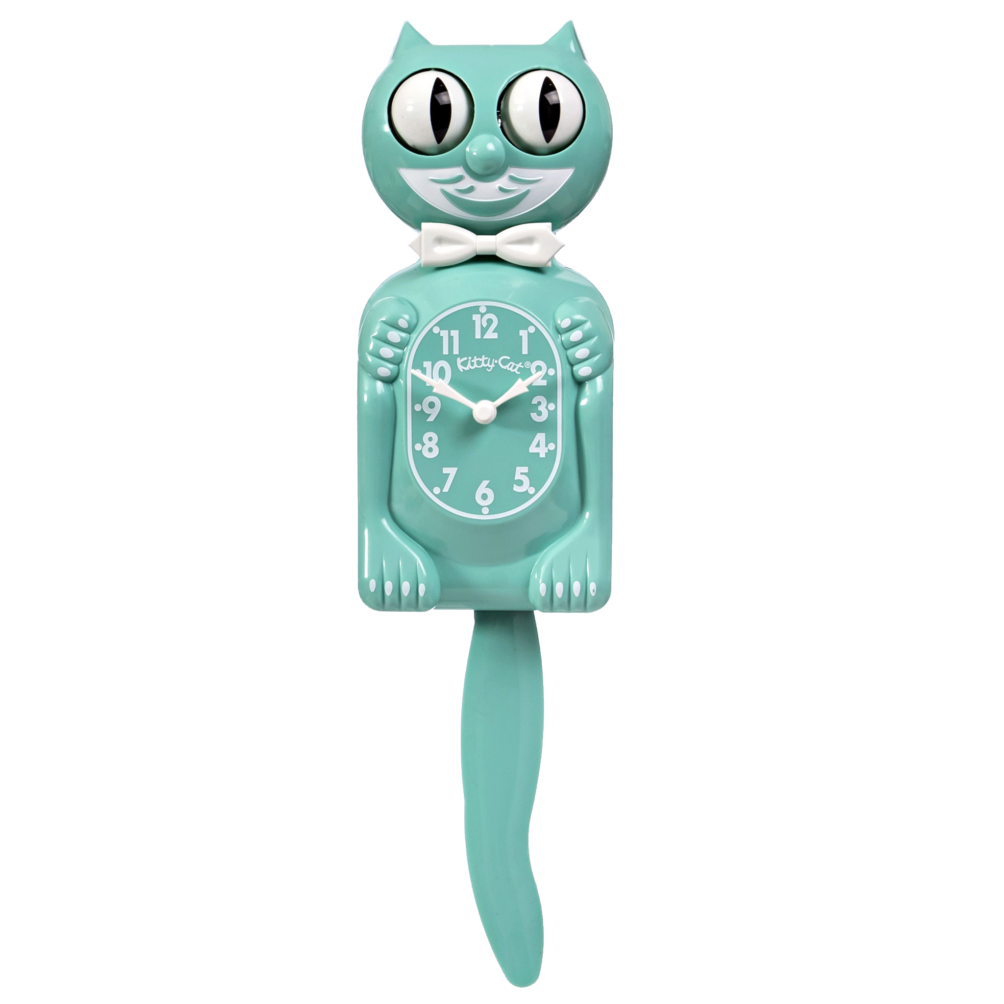 Ocean Waves Kitty-Cat® Klock