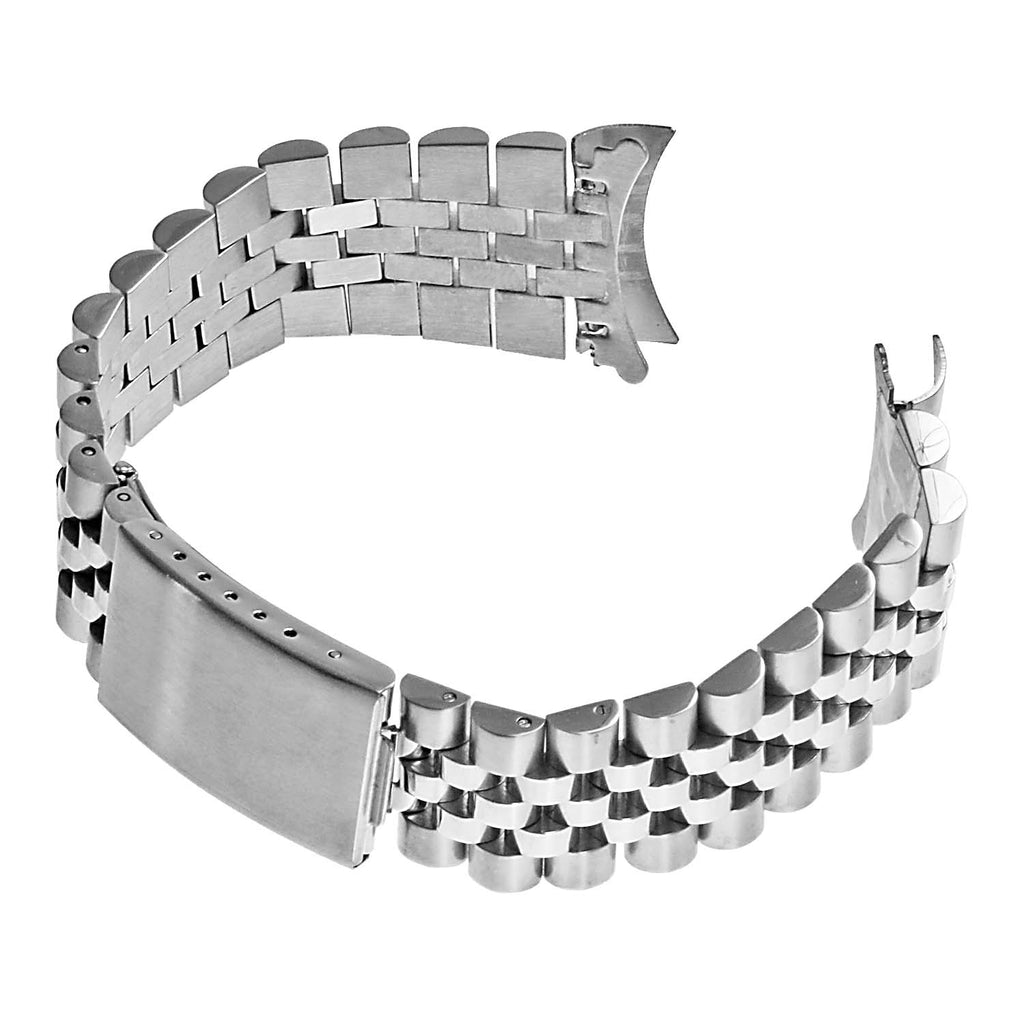 STRAPSCO - Stainless Steel Jubilee Bracelet