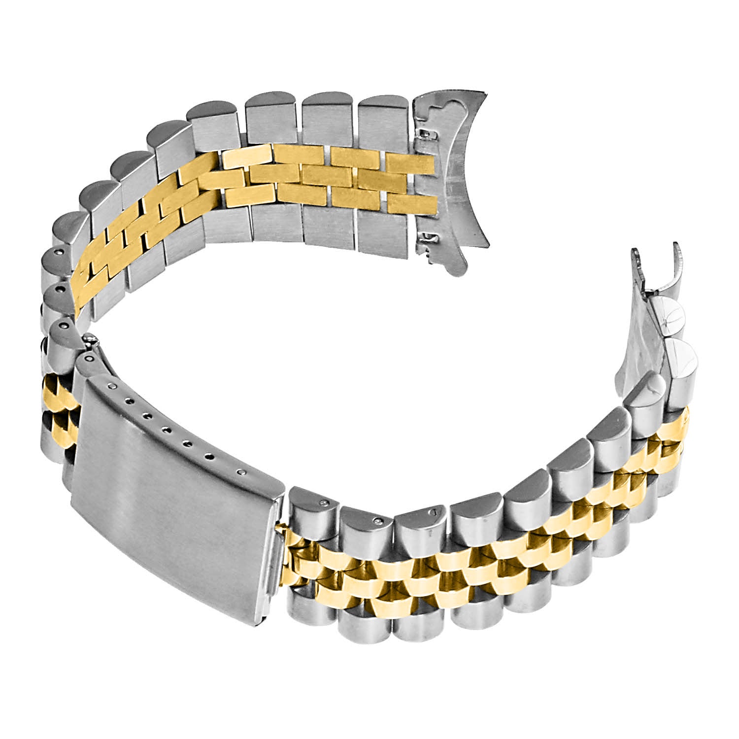 STRAPSCO - Stainless Steel Jubilee Bracelet