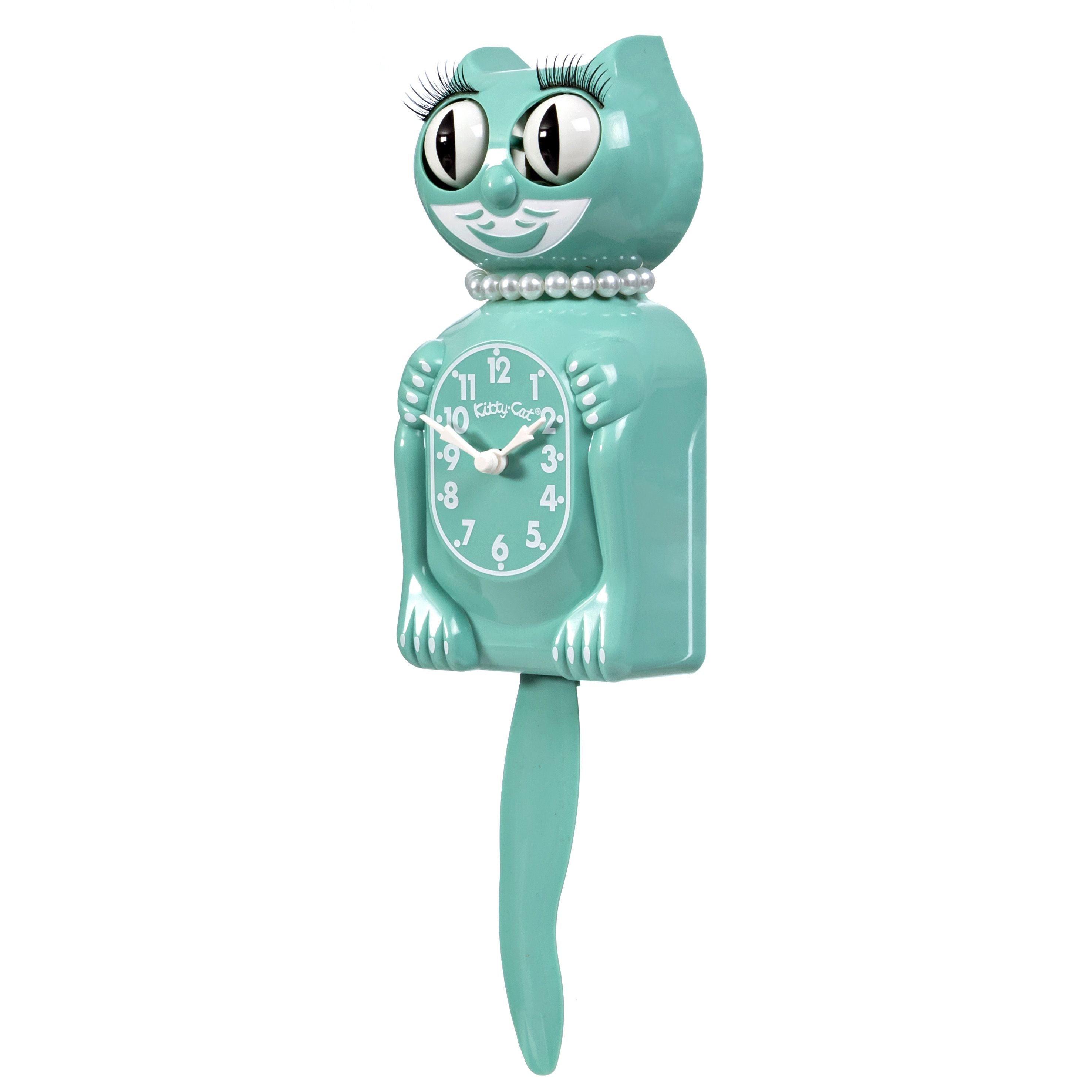 Ocean Waves Miss Kitty-Cat® Klock