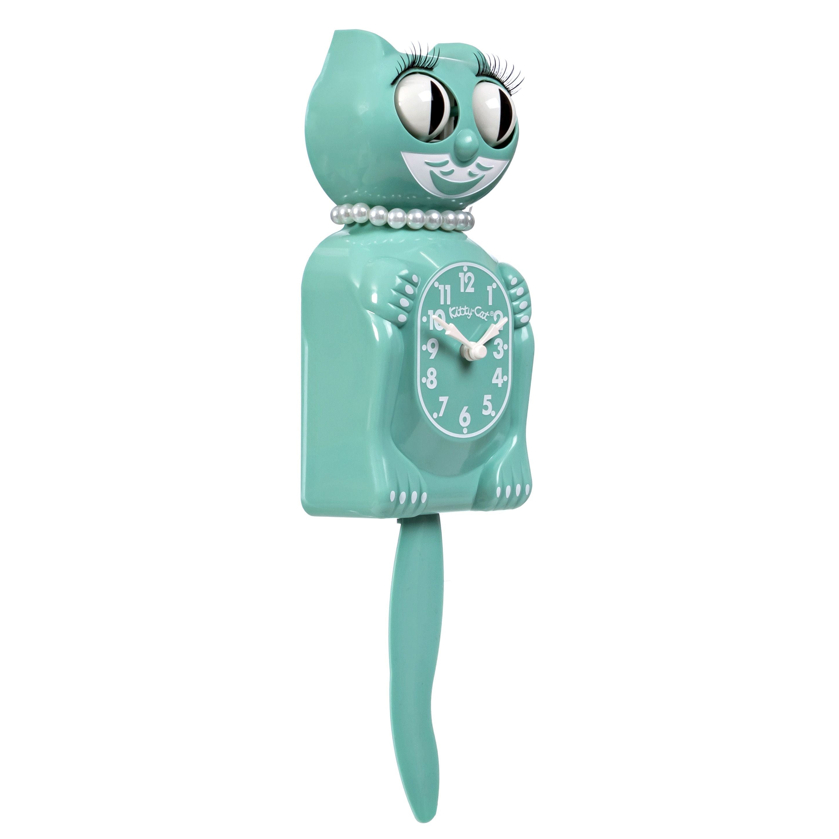 Ocean Waves Miss Kitty-Cat® Klock