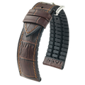 Hirsch PAUL Alligator Embossed Performance Watch Strap