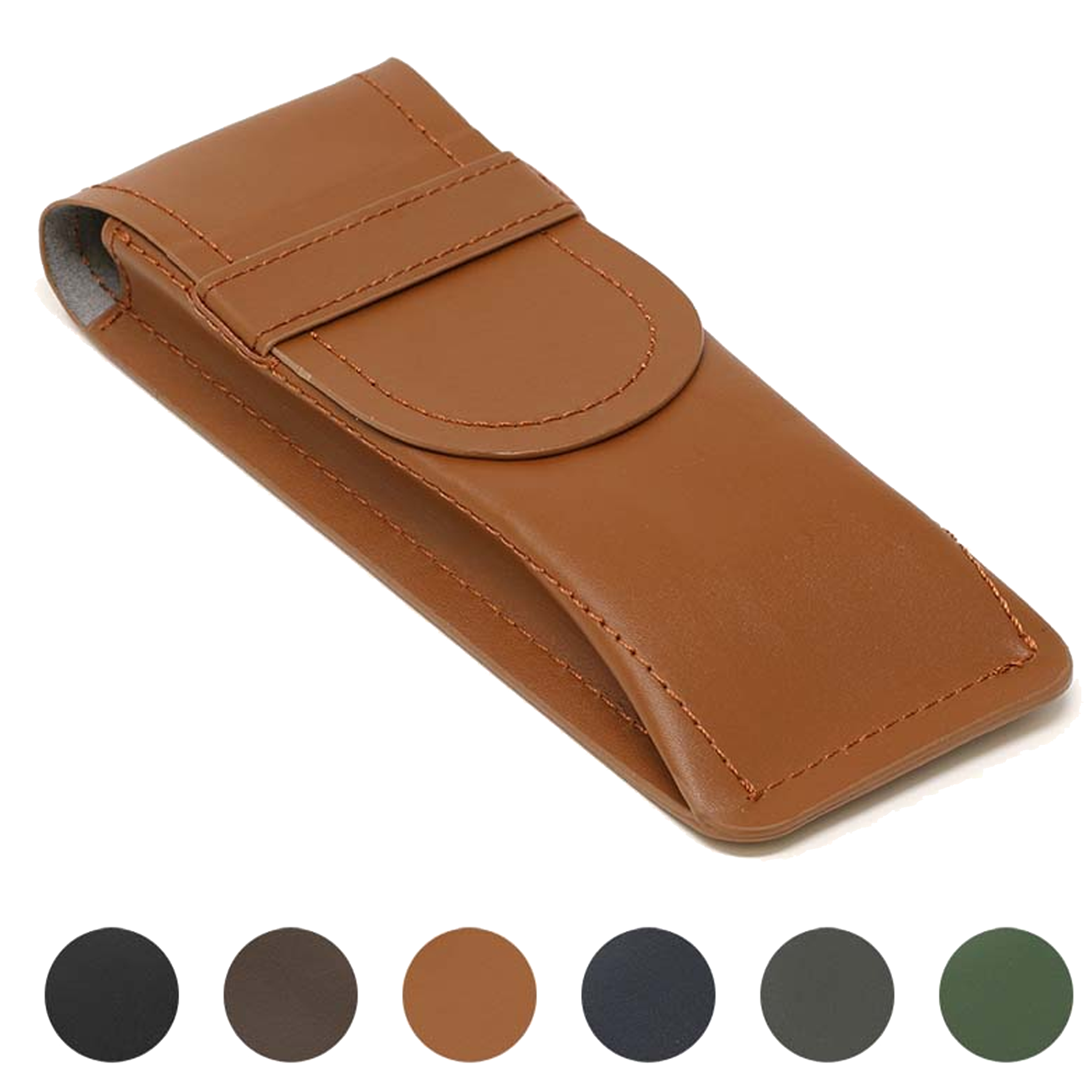 STRAPSCO - Dassari  Smooth Leather Watch Pouch