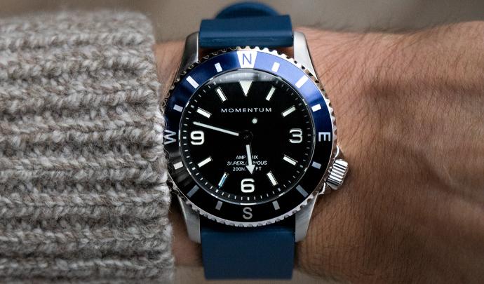 Momentum Amphibix - Blue & Black Bezel