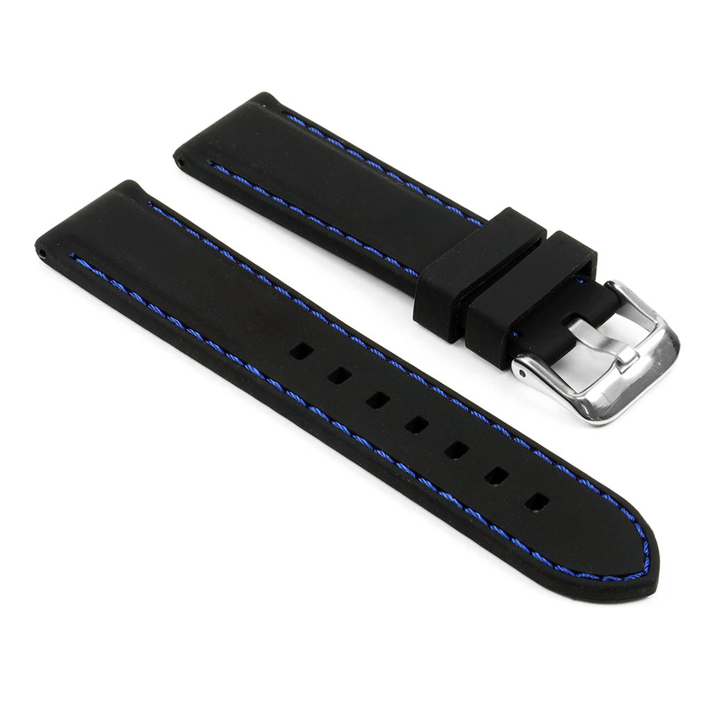 STRAPSCO - Rubber strap with stitching – quick release
