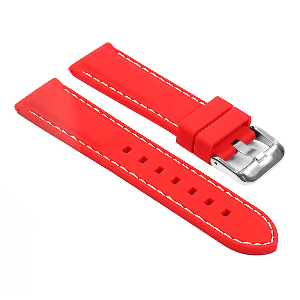 STRAPSCO - Rubber strap with stitching – quick release
