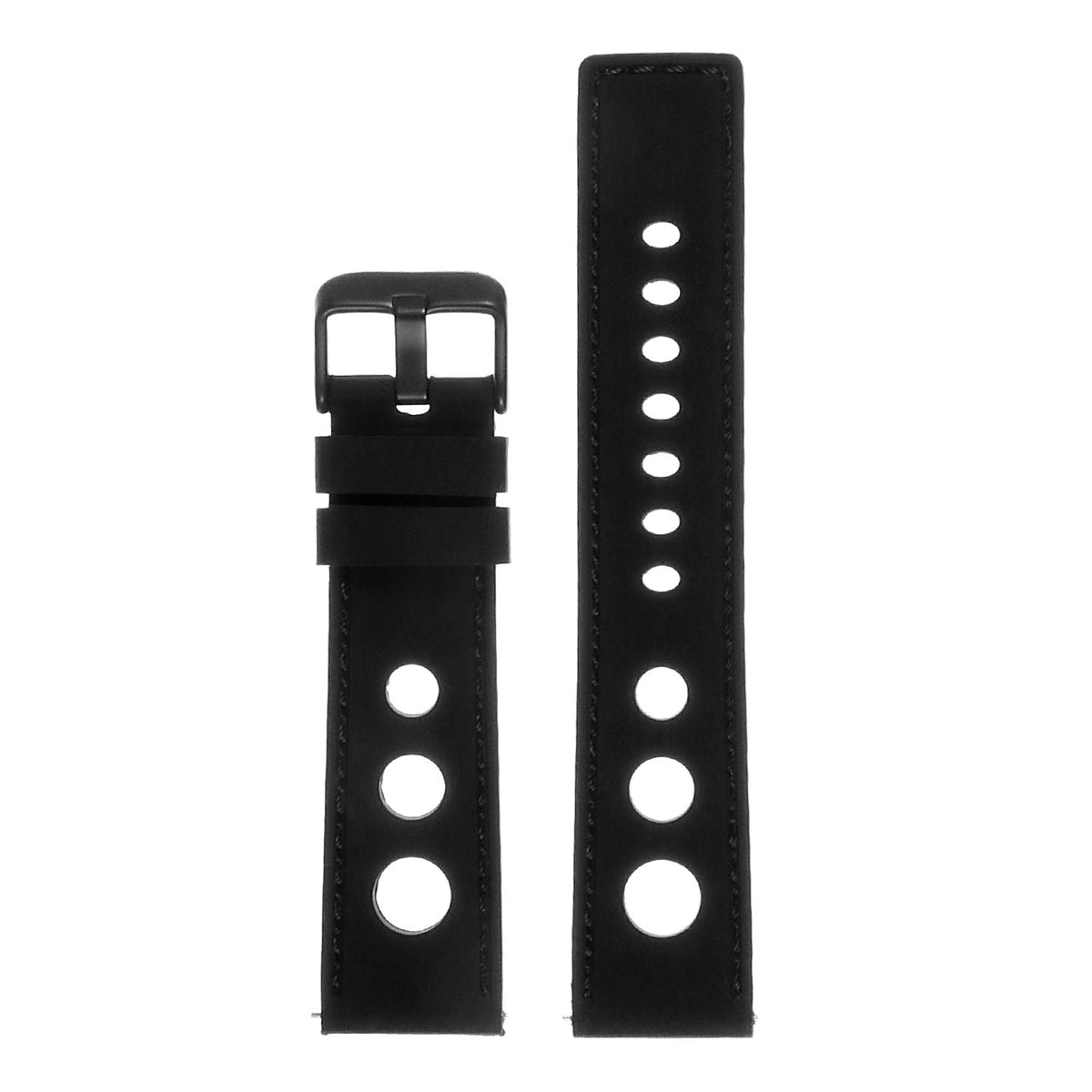 STRAPSCO - Rubber rally strap with black buckle – quick release