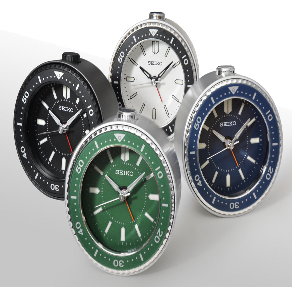 Seiko Dive style Alarm Clock QHE184