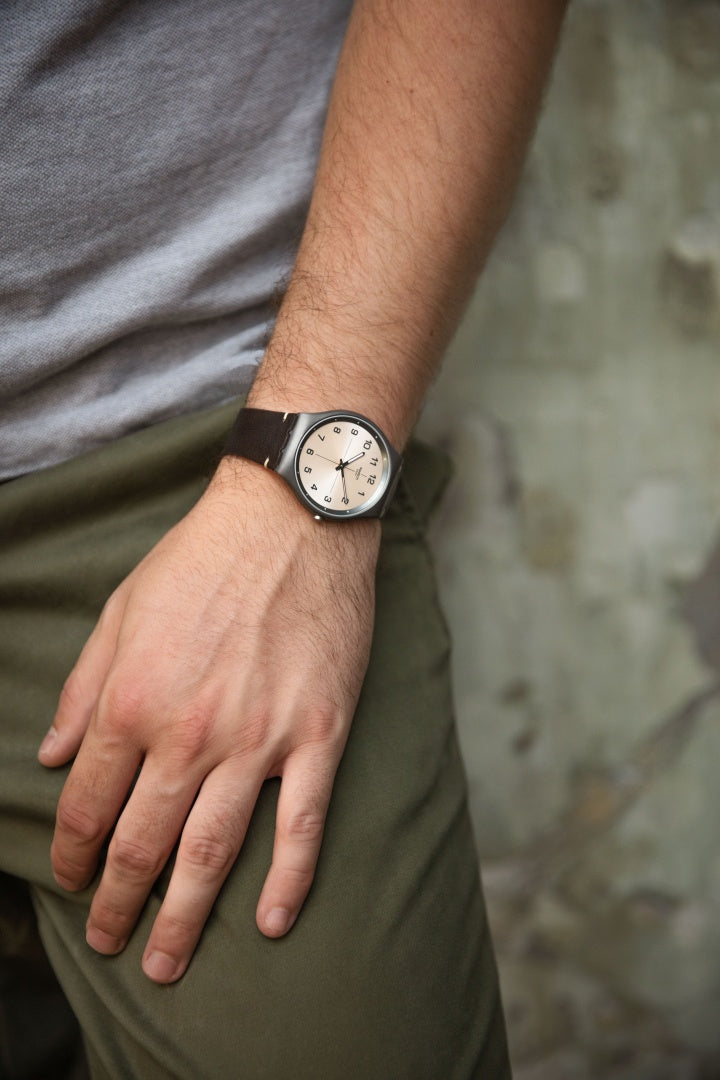 Swatch Watch 42mm Skin Irony - TIME TO TROVALIZE