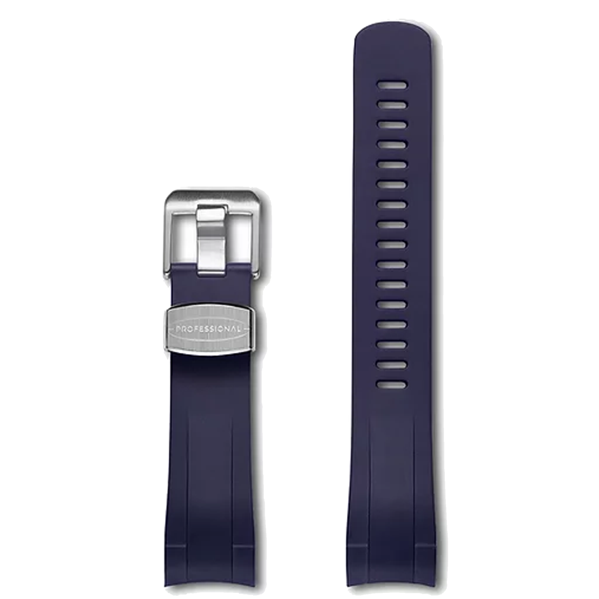 Crafter Blue Fitted End Rubber Strap for Tudor Black Bay 41mm