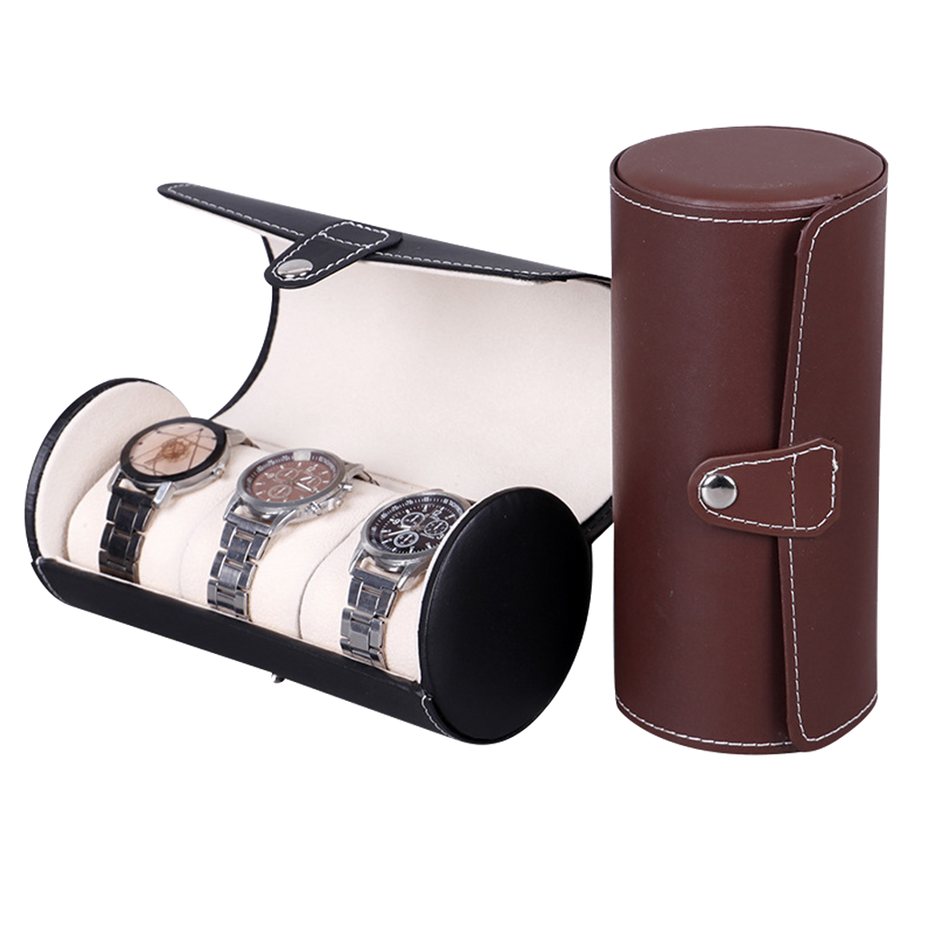 STRAPSCO - Travel Watch Roll - 3 Slot