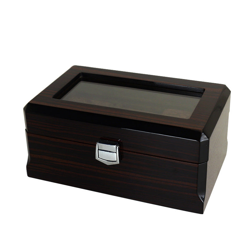 STRAPSCO - Legacy High Gloss Watch Box for 3 Watches