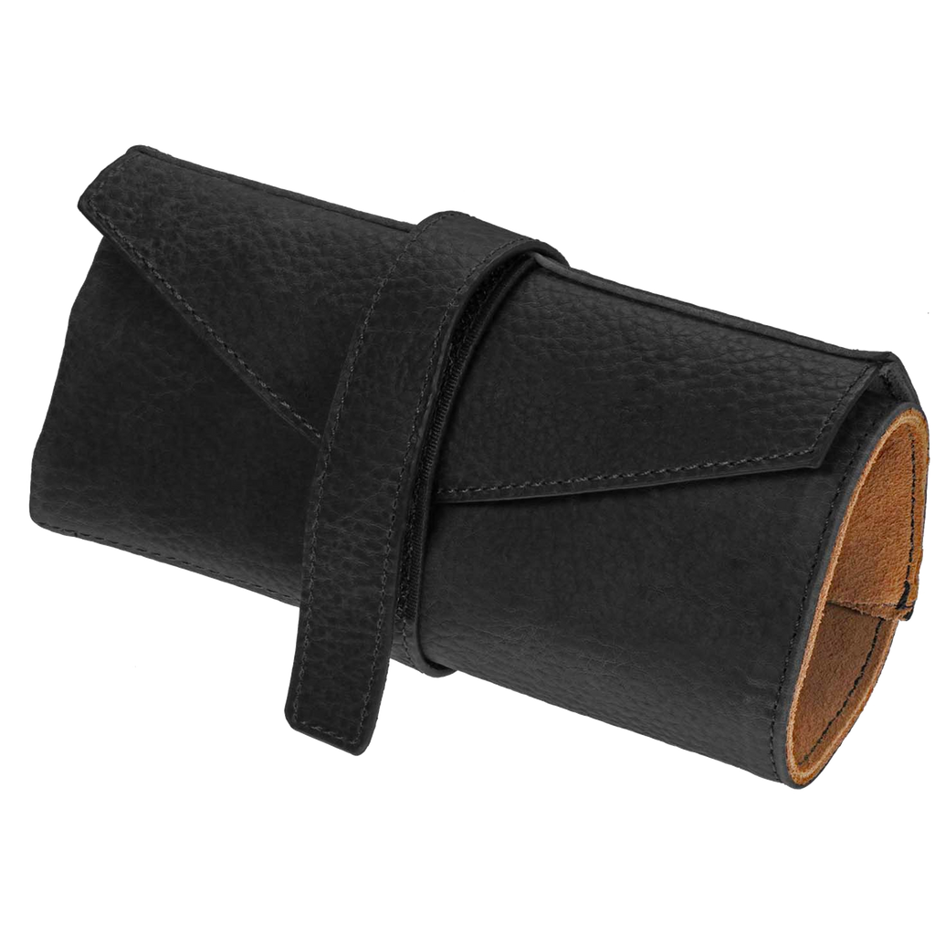 STRAPSCO - Dassari  Vintage Leather Watch Roll - 4 slots