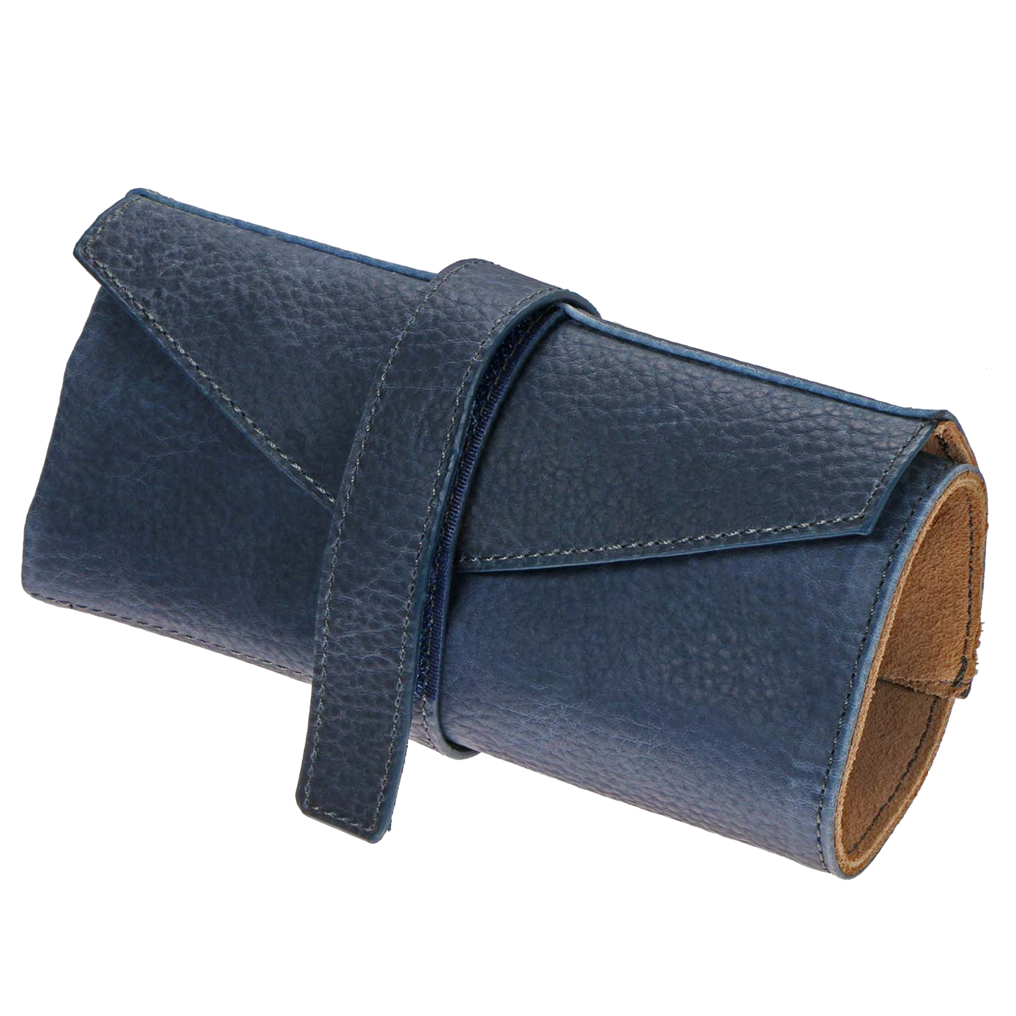 STRAPSCO - Dassari  Vintage Leather Watch Roll - 4 slots