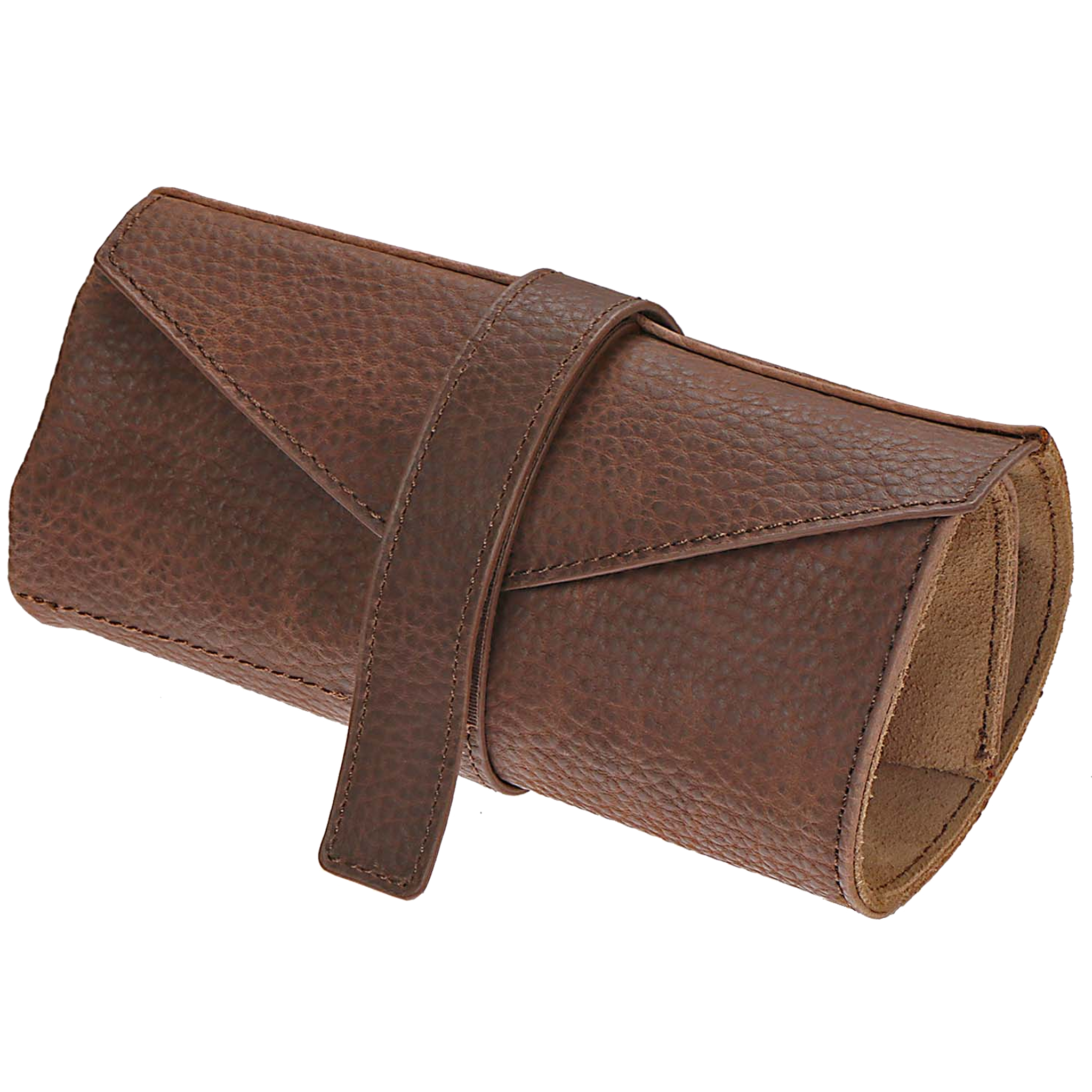 STRAPSCO - Dassari  Vintage Leather Watch Roll - 4 slots